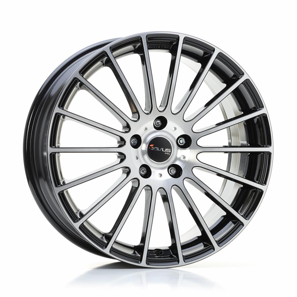 Cerchi in lega AC-M03 BLACK POLISHED