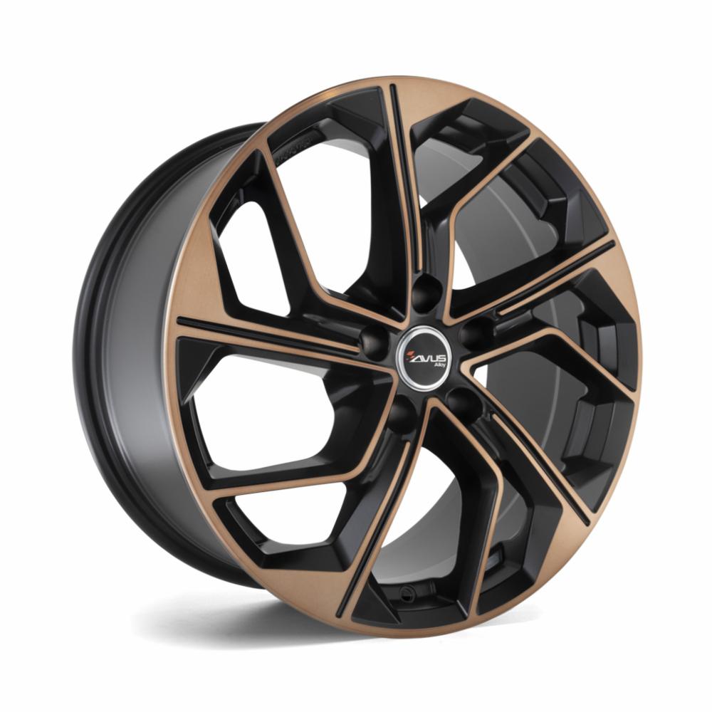 Cerchi in lega AC-522 BLACK COPPER POLISH.