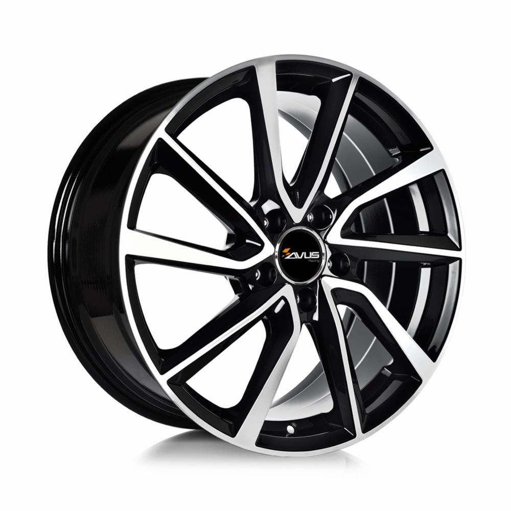 Cerchi in lega AC-518 BLACK POLISHED