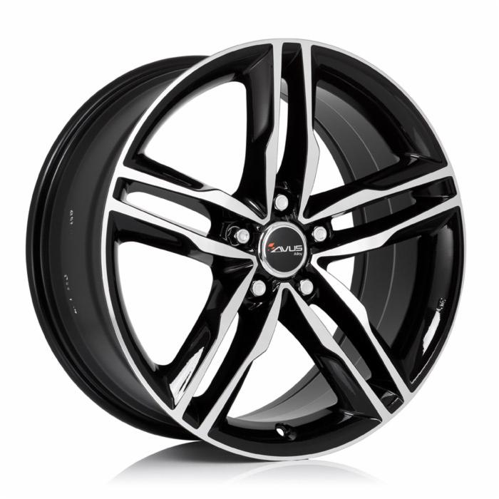 Cerchi in lega AF6 BLACK POLISHED
