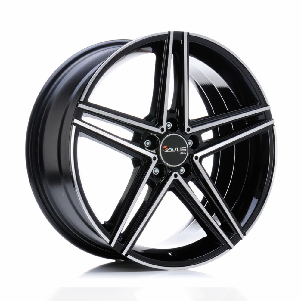 Cerchi in lega AC-515 BLACK POLISHED