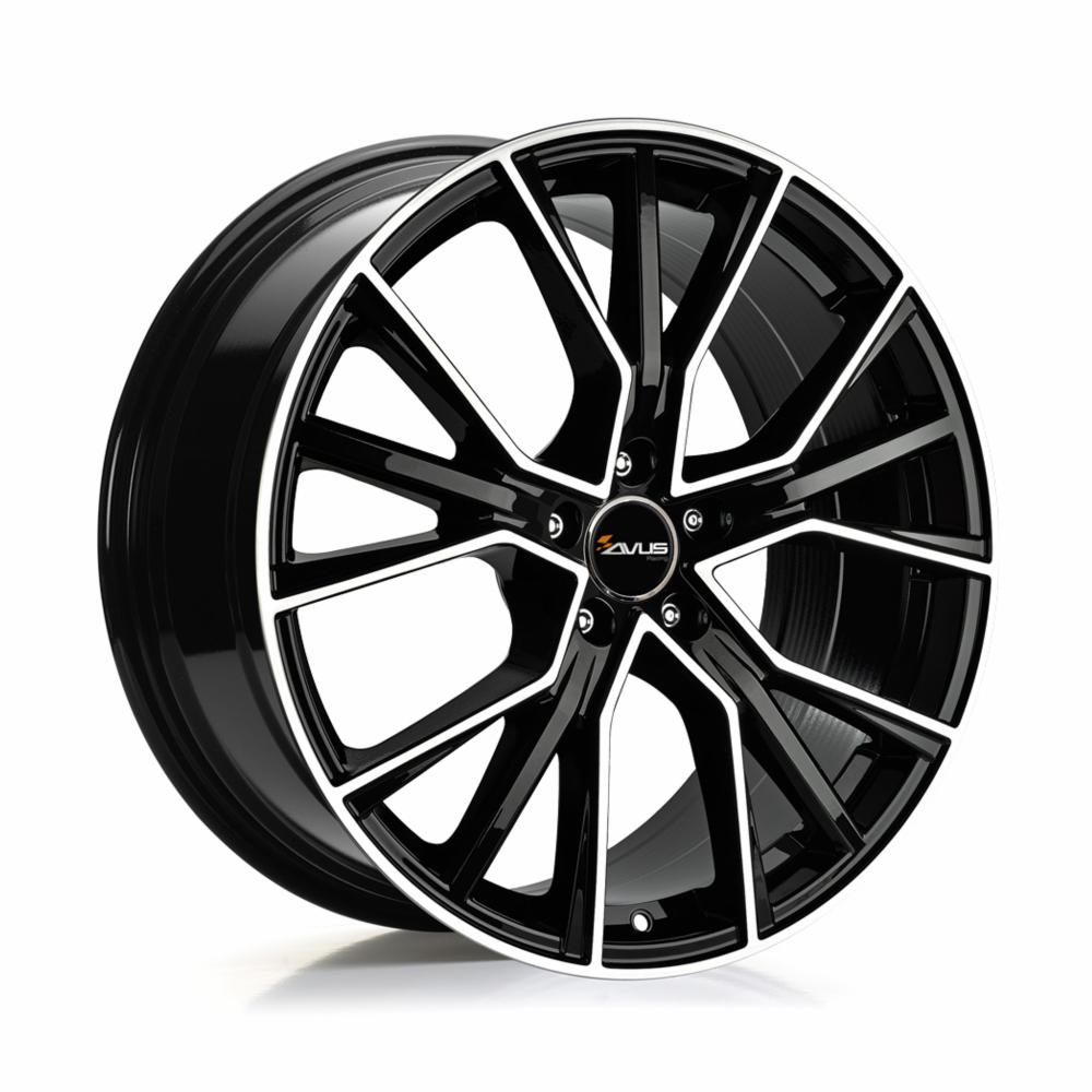 Cerchi in lega AF18 BLACK POLISHED