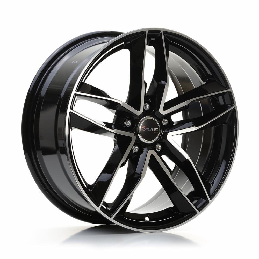 Cerchi in lega AF16 BLACK POLISHED