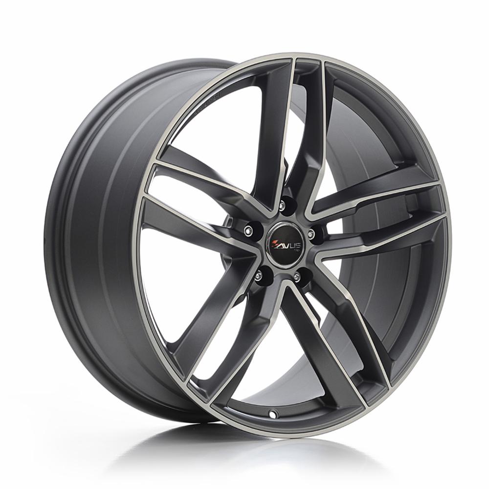 Cerchi in lega AF16 MATT ANTHRACITE POLISHED