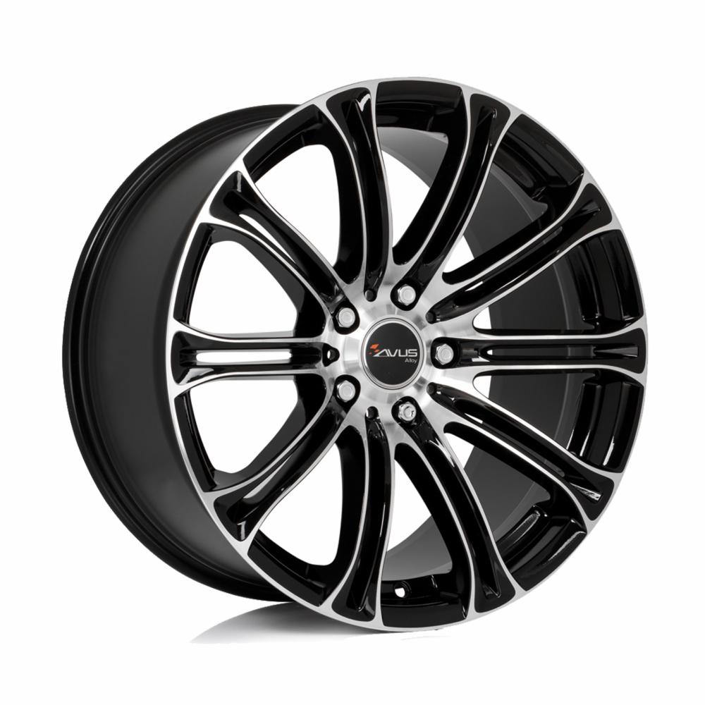 Cerchi in lega AC-MB1 BLACK POLISHED