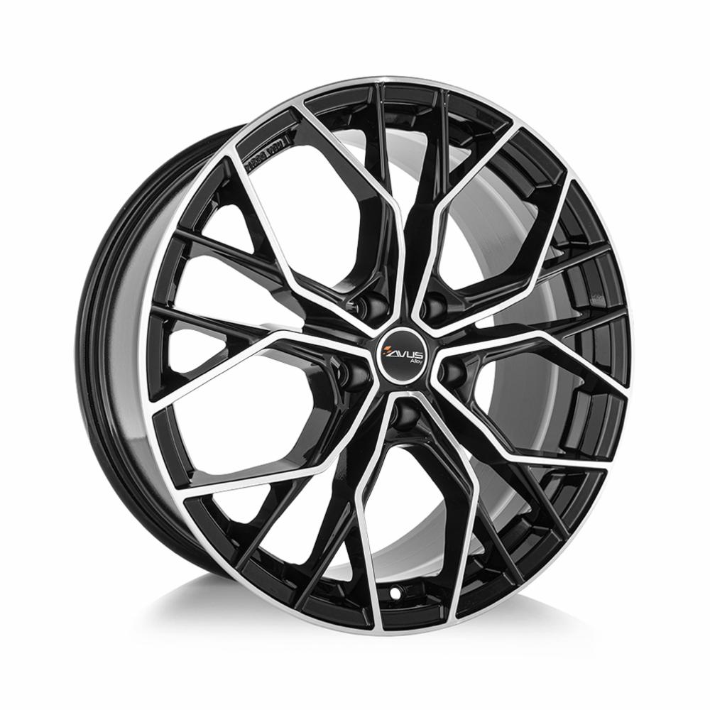 Cerchi in lega AC-M10 BLACK POLISHED