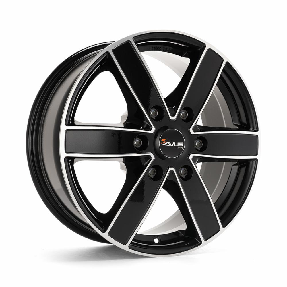 Cerchi in lega AC-V61 BLACK POLISHED