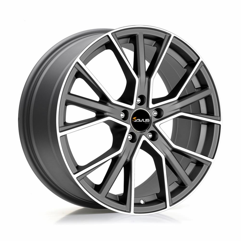 Cerchi in lega AF18 MATT ANTHRACITE POLISHED